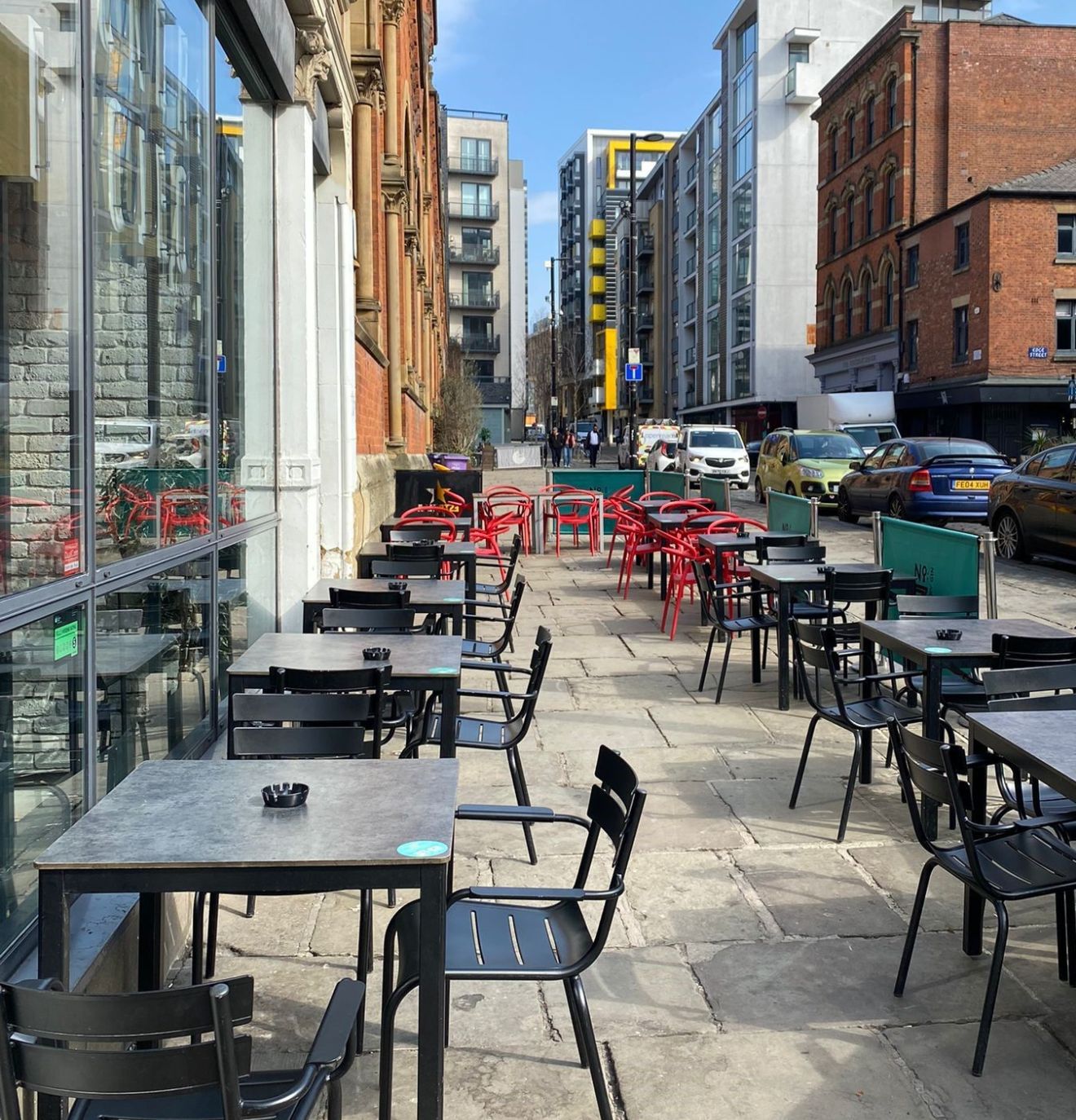 The perfect outdoor seating in Manchester